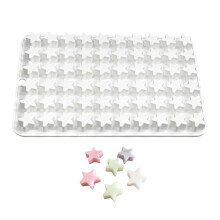 60-Cavity Star Shape Silicone Mold Fondant Cake Mold DIY Baking