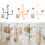 Convenient Hat Organizer Creative 360 Degree Rotating-White 3