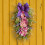 Artificial Wall Hanging Props Handmade Simulation Flower Wreath 7