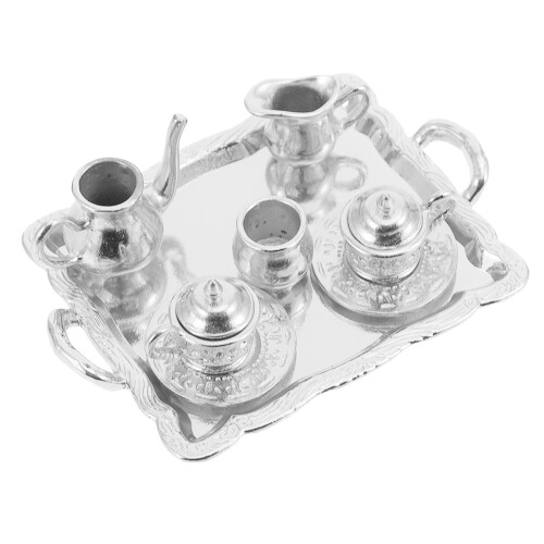 3 Sets Mini Tee Geschirr Mit Zarter Deko Und