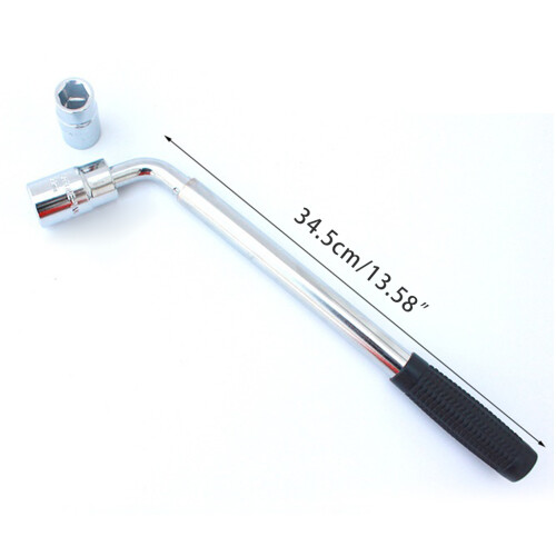 L Type Hexagon WrenchTelescoping Lug Wrench Auto Spanner Lug for 1
