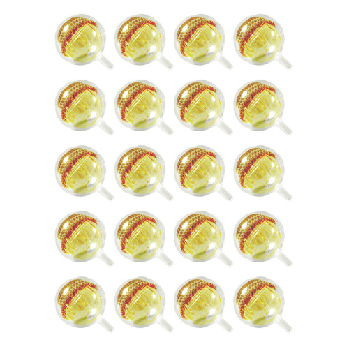 20Pcs Plastic Chocolate Holder Clear Candy Packageing Ball Mini