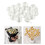 20Pcs Plastic Chocolate Holder Clear Candy Packageing Ball Mini 4