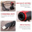 2 USB Mikrofon Praktische Webcam Flexible Schwarz 8