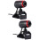 2 USB Mikrofon Praktische Webcam Flexible Schwarz 7