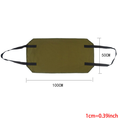 Firewood Storage Bag Outdoor Multifunctional Portable-Gray 2