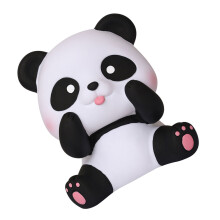 Durable Coin Holder Shatterproof Money Box Panda-Tongue panda