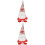 2Stk Valentinstag Gnome Deko Party Geschenk 7