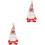 2Stk Valentinstag Gnome Deko Party Geschenk 5