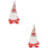 2Stk Valentinstag Gnome Deko Party Geschenk 8
