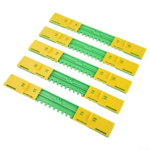 Innovative Design Set of 5 Plastic Beehive Doors to Control Bee Flow for Nests