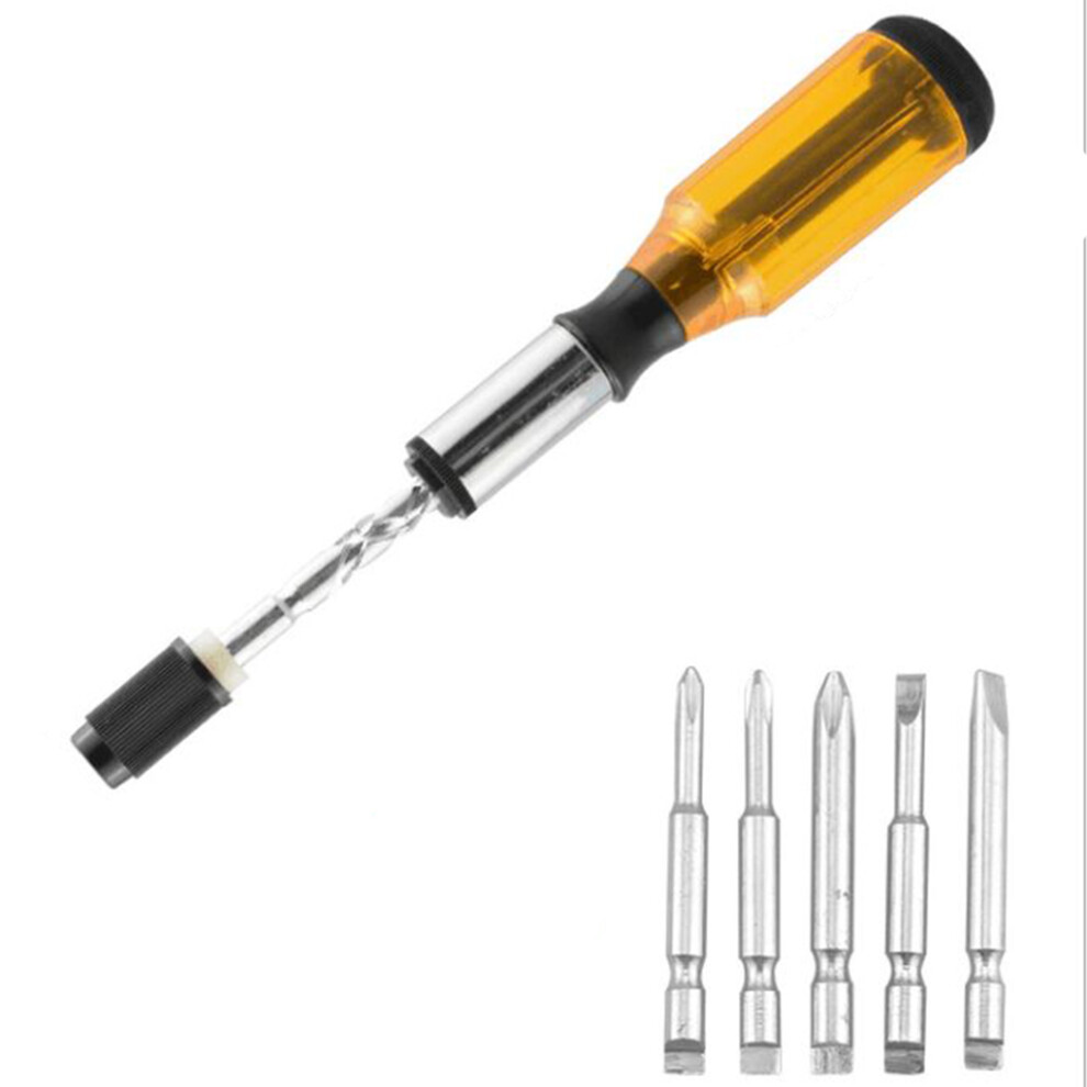 Push Pull Ratchet Screwdriver Set Press Typ Semi-Automatic 7696001052082