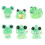 Figurines d'animaux luminescentes, Mini grenouilles, Micro-1 1