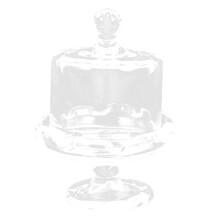 2Stk Mini Kuchenaufsatz Für Puppenhaus Transparentes