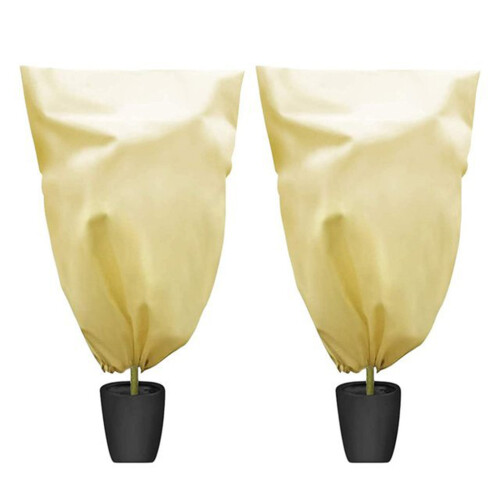 Multipurpose Plant Covers with Suck Rope Design-White 100x80cm 2
