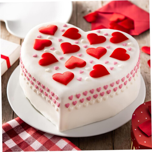 3pcs Cake Model Heart Shaped Foam Polystyrene For Cake Decorating DIY Modelling Baking Practice 1