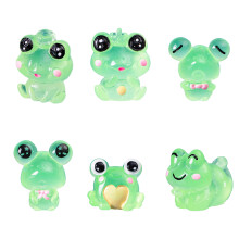 Figurines d'animaux en résine écologiques, 6 pièces, Micro-1
