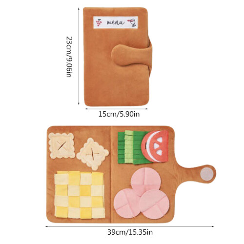 Puzzle de nourriture pour chien, cache-cache, jouet en peluche 2