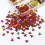 Metallic Sequins Fall Leaf for Nail Art Laser Color Maple-2 5