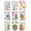 9 Styles Double Side Window Decals Cute Decorations for Spring 3