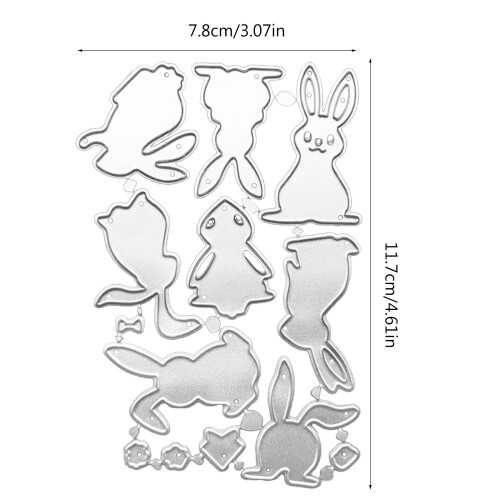 Cutting Dies DIY Embossing Moulds Stencil Template Cut Dies-1 2