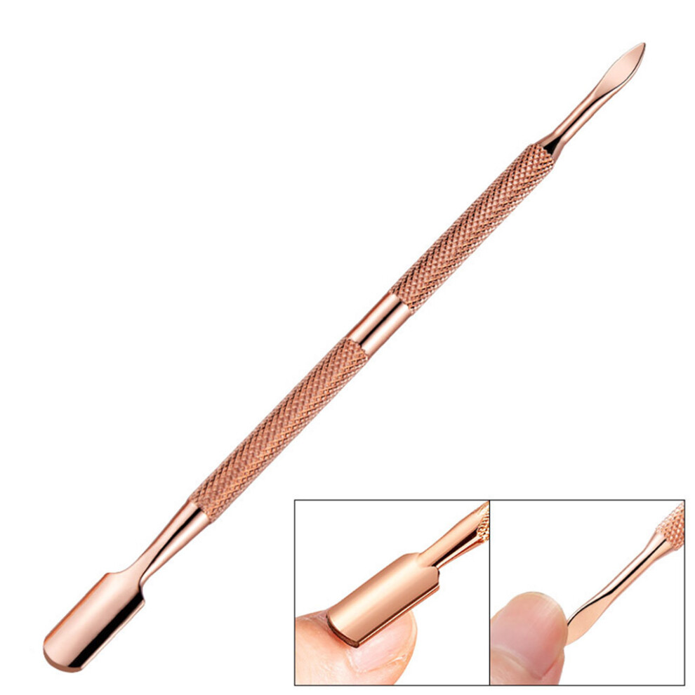 Light Cuticle Cleaner And For Triangle-Triangle Cuticle Pusher