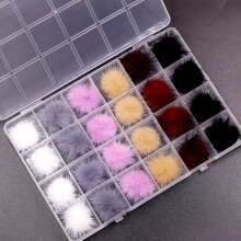 Nail Magnetic Pom Ball Set Puff Balls Nails Charm Art-2