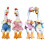 Small DUCKs Decorative Figures, Garden Decorations Ducks-1 2