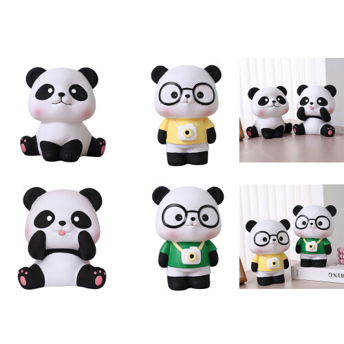 Antidrops Money Storage Case Automatic Coin-yellow panda 2