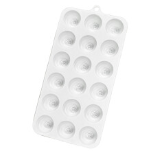 18cavity Small Cyclone Shape Silicone Mold DIY Baking Decorating