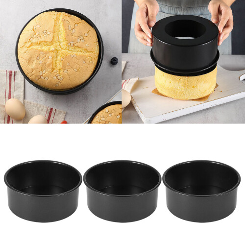 Versatile Cake Pans Carbon Steel Baking Pans Perfect Gift for 1