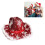 Sequins Christmas Cowboy Cap Stage Props-snowflake feather 3