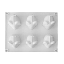 6-Cavity Mouse Shaped Mold Halloween Mousse Cake Mould DIY