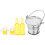 1 Set Mini Bierflasche Minibierbecher 1