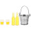 1 Set Mini Bierflasche Minibierbecher 8