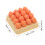 1 Set Mini Eier Simulation Mit -Eiern Und Tablett 3