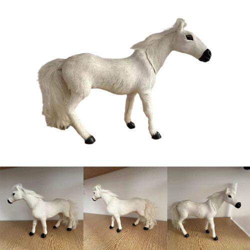 Simulation Horse Figurine Miniature Animal Statue Desktop 1