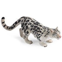 Statue de léopard des neiges, modèle Animal réaliste, guépard,