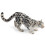 Statue de léopard des neiges, modèle Animal réaliste, guépard, 1