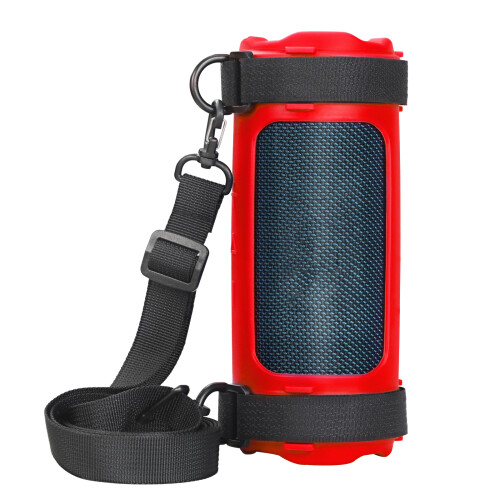 Reisdraagtas Draagbare Bluetooth-compatibele-Rood