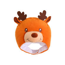 Cartoon Christmas Elk Headgear Costume Props for Festive Selfies
