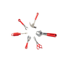6 Mini Hammer Schraubenschlüssel Karmesinrot Für Mikrowelt