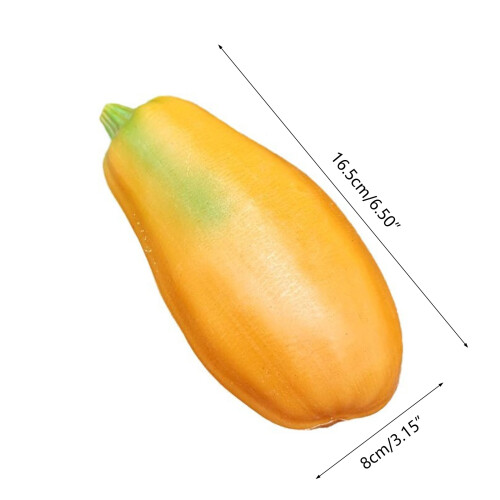 Simulation Pawpaw Artificial Simulation Pawpaw Fake Fruit Model 2