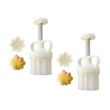 Convenient Hand-pressed Mold 3D Maple Leaf-2 molds 2 pieces