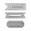 Metalen stansen labelframe stansmessen stencil DIY-MH717 2
