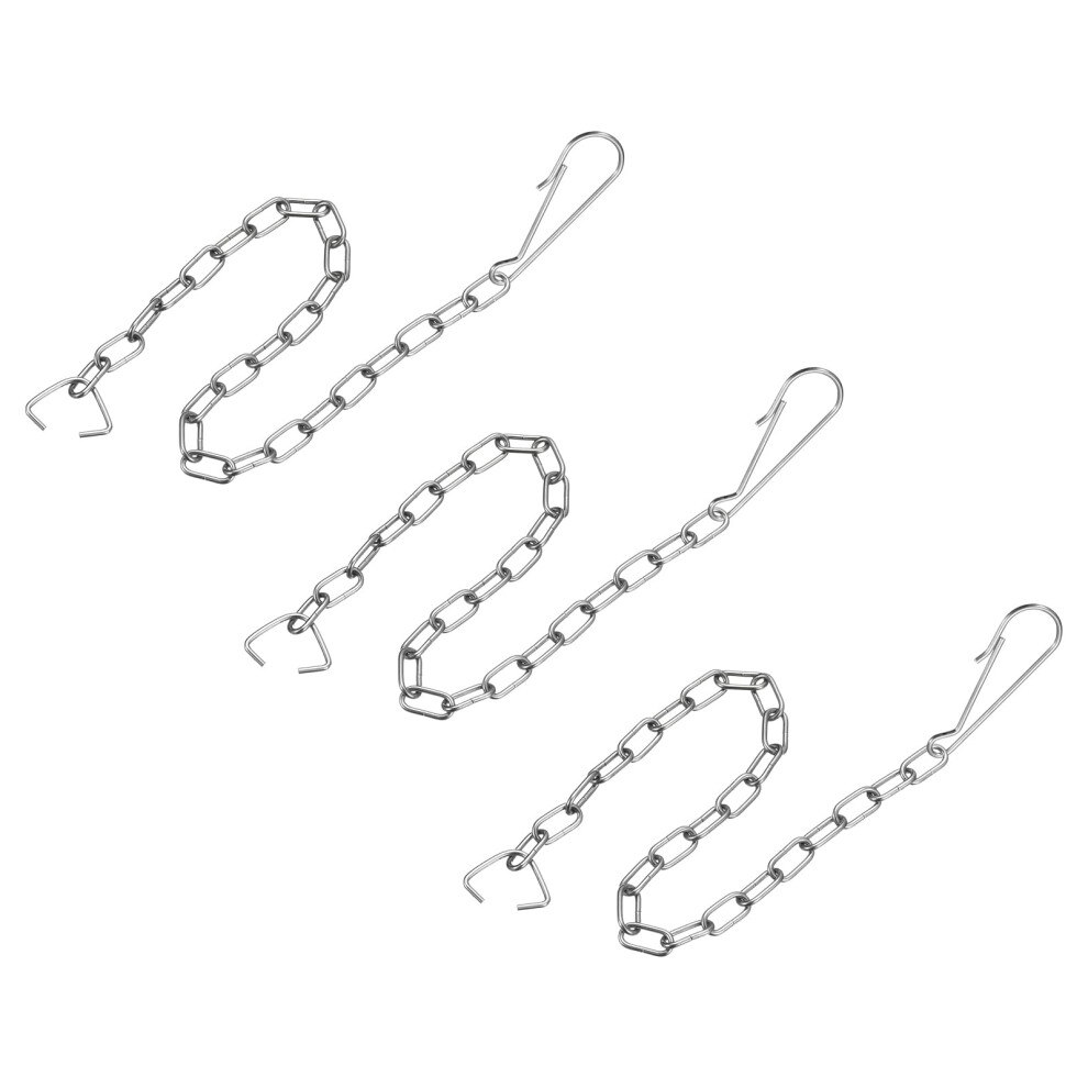 Toilet Handle Chain Stainless Steel Toilet Flap Chain Universal Toilet Flap Lifting Chain Replacement Kit For Most Toilet Flappers Pack Of 3 9119770040329