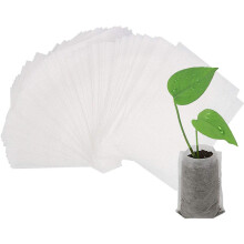 Indoor Germination Bags Nursery Plant Grow Bags Flower-9x10cm