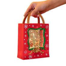Christmas Snowflake Music Handbag Decor Handmade and Elegant
