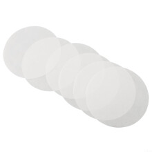 Round premium grill patty paper for oilabsorbing and food mat, 100 pieces (12 cm)