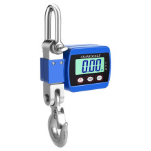 Digital Hanging Crane Scale 0.05500kg LCD Strong Storage (BLUE)